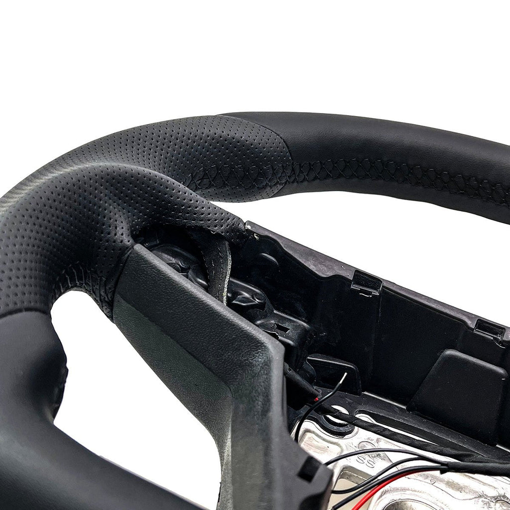 TESERY Touch Horn Round Steering Wheel Replacement for Tesla Model S / X 2021-2023