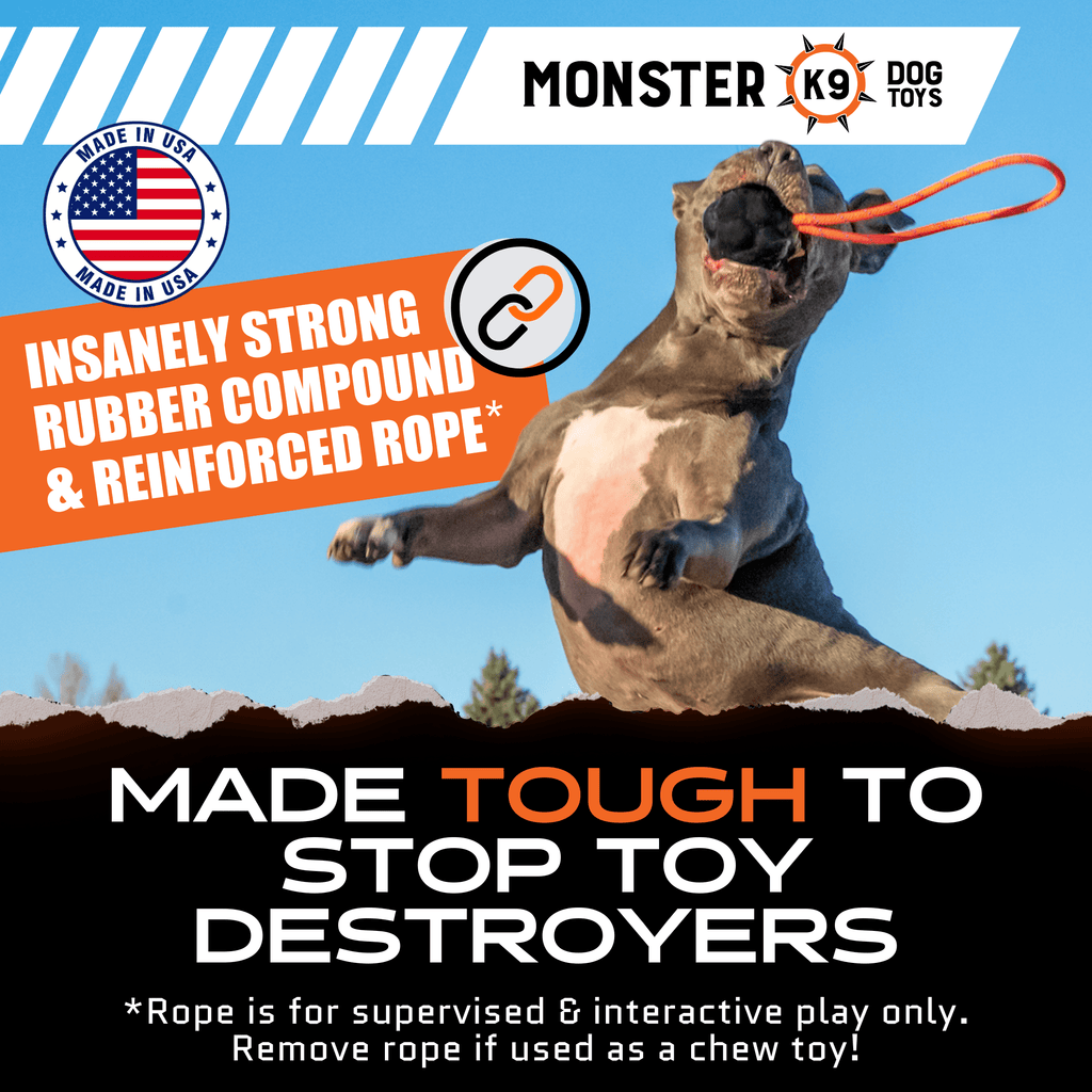 Rumble Ball with Rope (Rope May Vary)
