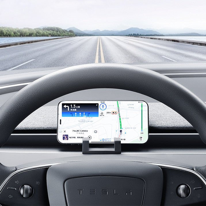 Silicone Phone Holder for Tesla Model 3 Highland & Model Y Juniper & Model YL