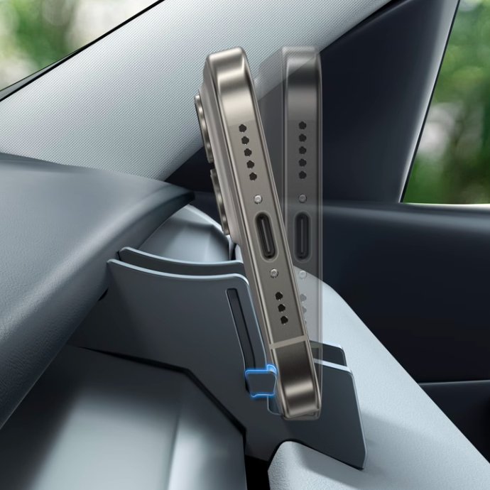 Silicone Phone Holder for Tesla Model 3 Highland & Model Y Juniper & Model YL