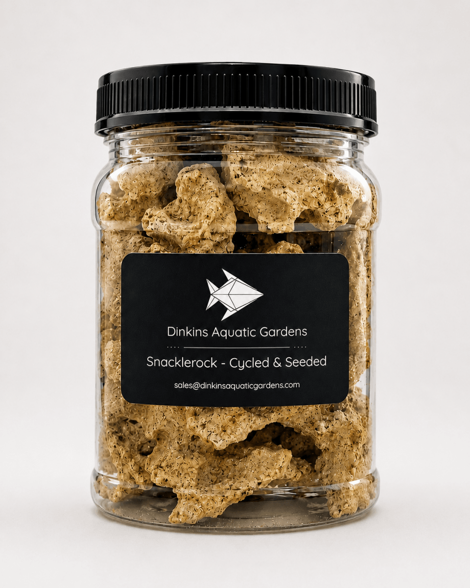 Snacklerock: Cycled Live Rock Rubble Seeded with Copepods