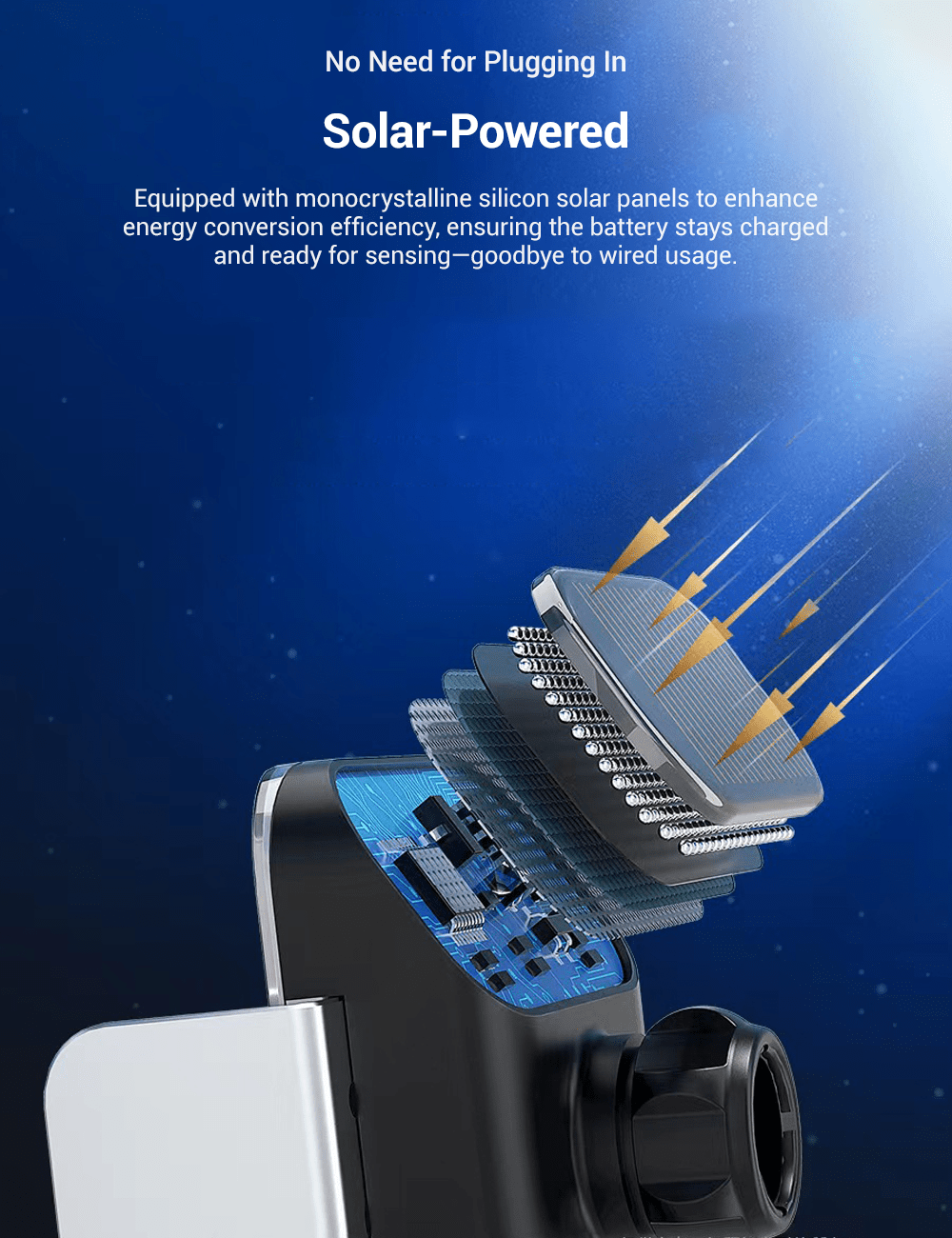 Solar Mobile Phone Holder for Model 3/Y | TESERY