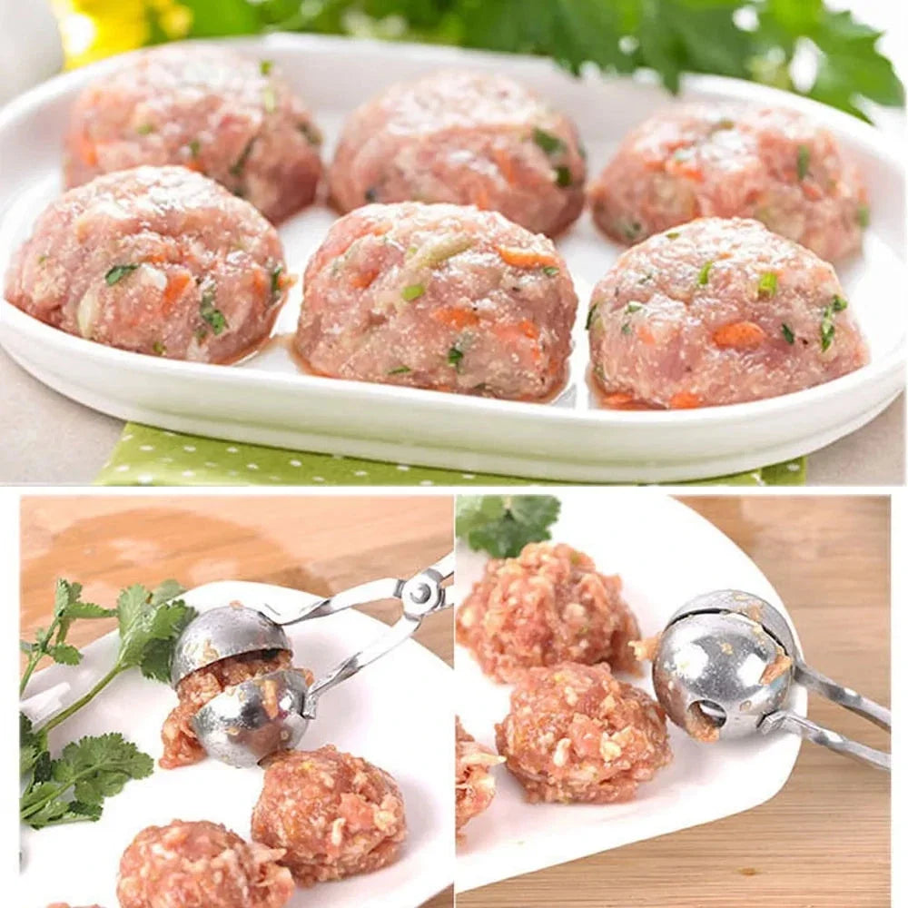 Stainless Steel Meatball Tongs