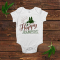 Summer Baby Shirt - Summer Baby Bodysuit - Happy Camper Baby Shirt with Saying