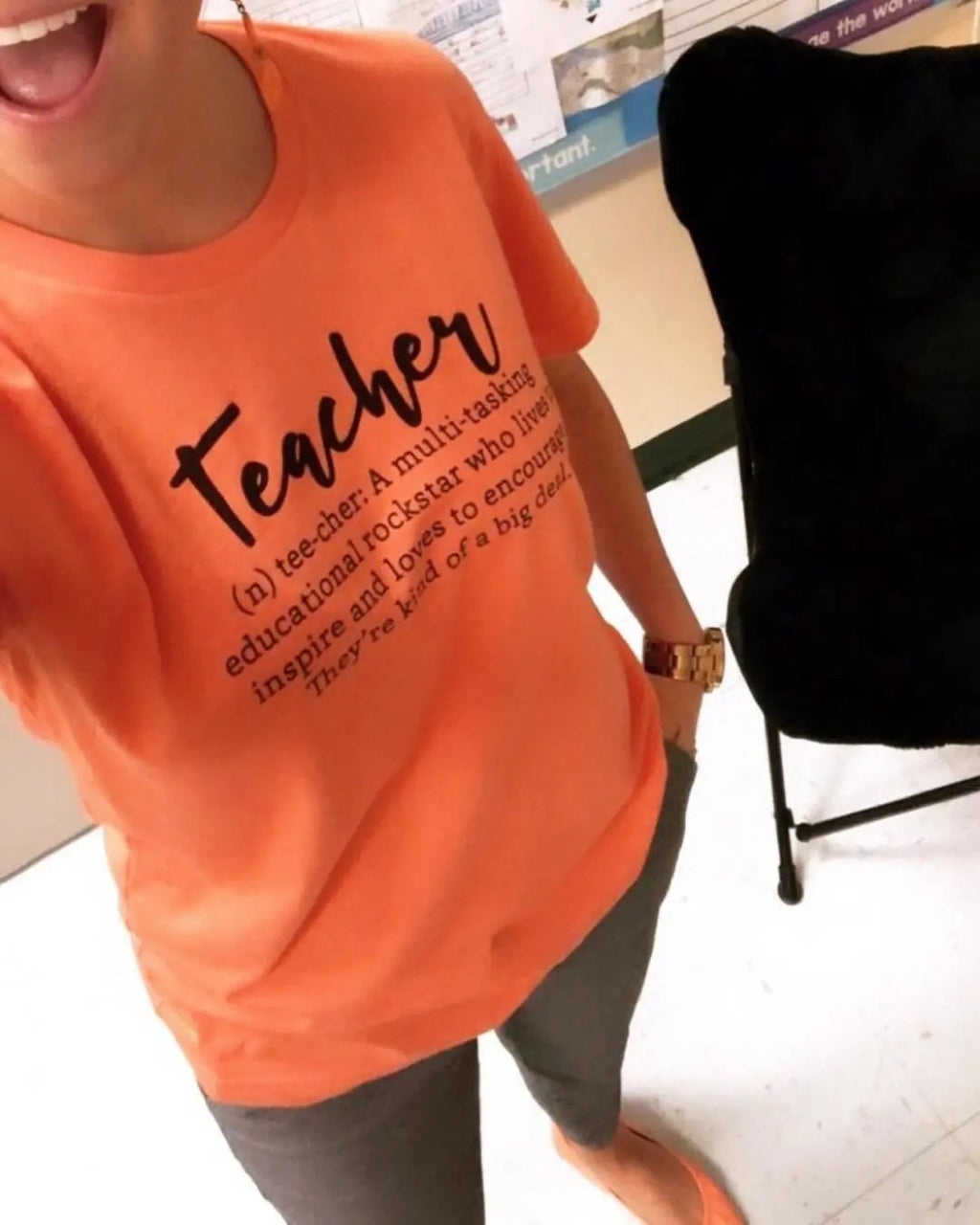 Teacher Shirt - Teacher Gift - Teacher Definition T-shirt