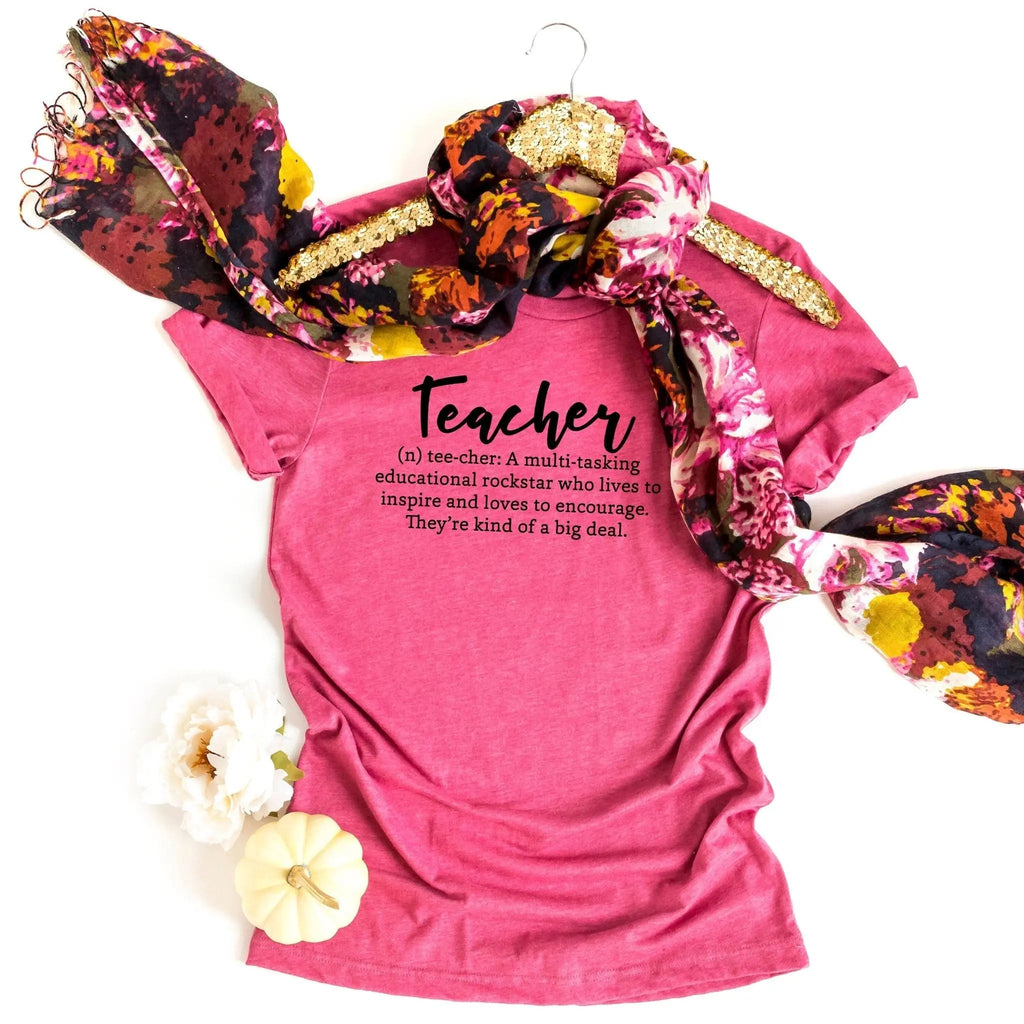 Teacher Shirt - Teacher Gift - Teacher Definition T-shirt