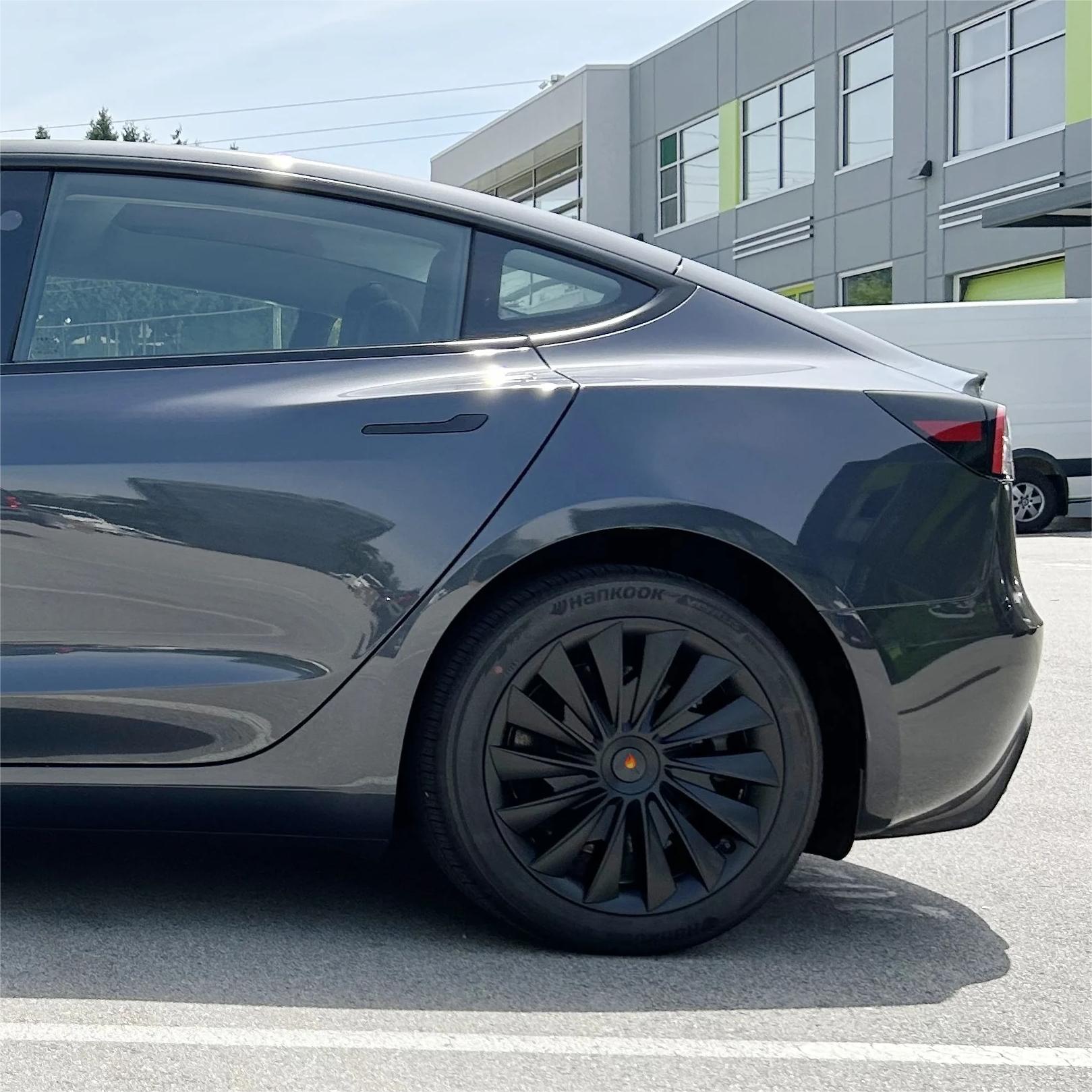TESERY 18″ Blade Wheel Cover For Model 3 Highland (4PCS)