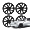 TESERY 18″ Wheel Caps S Plaid Style for Tesla Model 3 (4PCS)