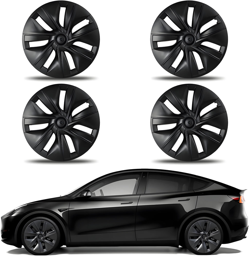 TESERY 19″ Gemini Dark Wheels Cover for Model Y (4PCS)