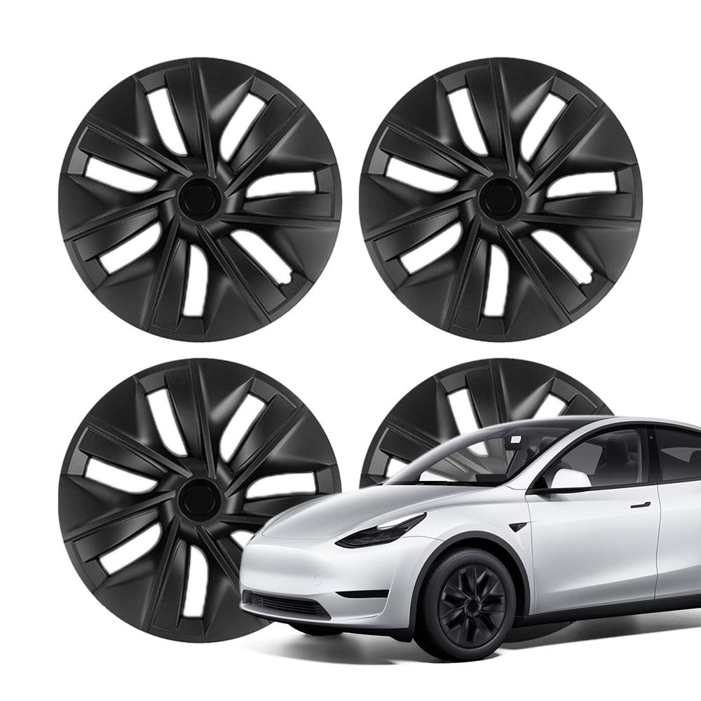 TESERY 19″ Gemini Dark Wheels Cover for Model Y (4PCS)