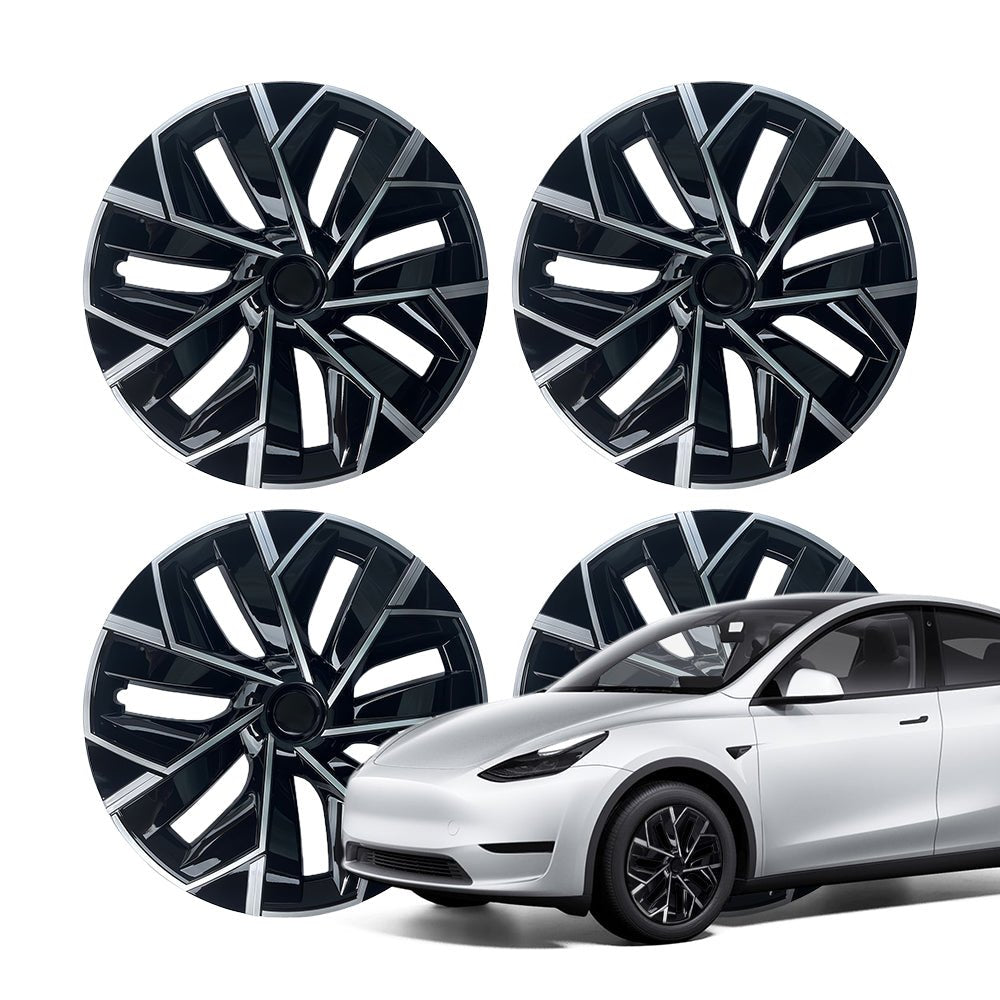TESERY 19″ Trinan Wheel Covers for Model Y (4PCS)