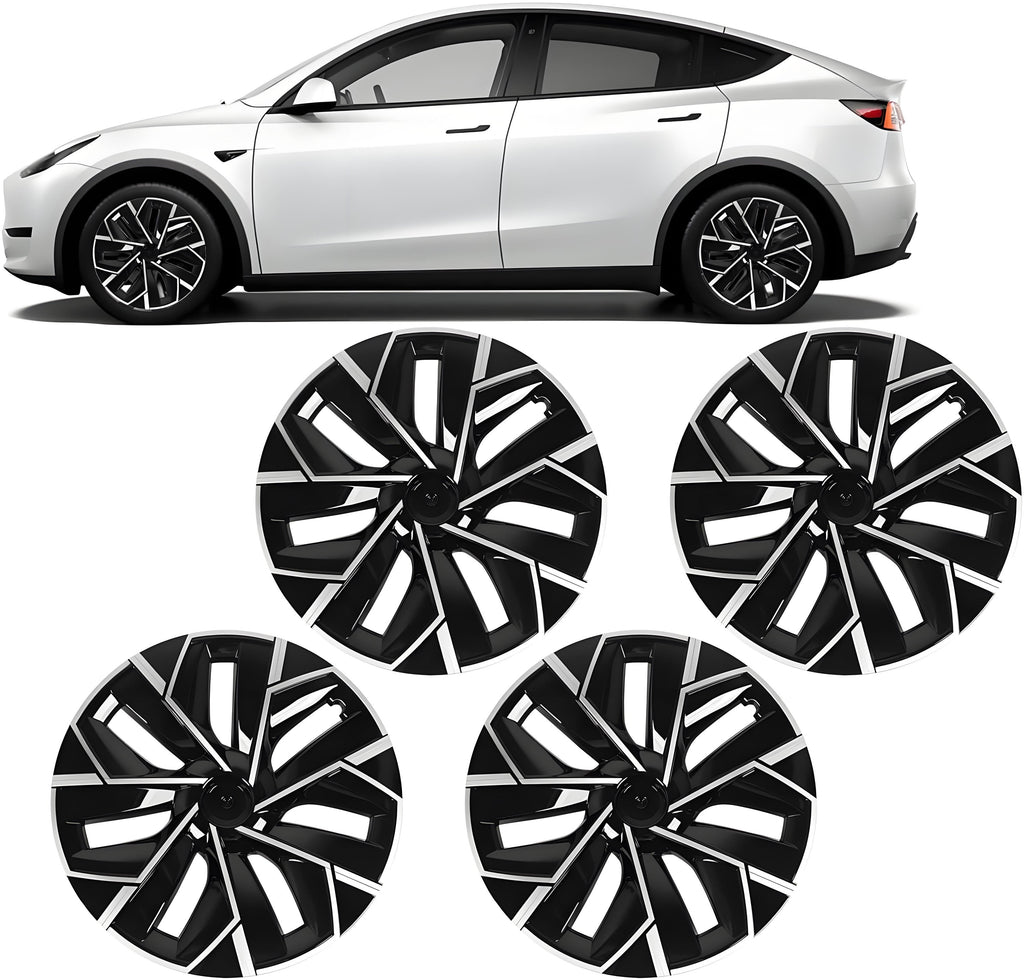 TESERY 19″ Trinan Wheel Covers for Model Y (4PCS)