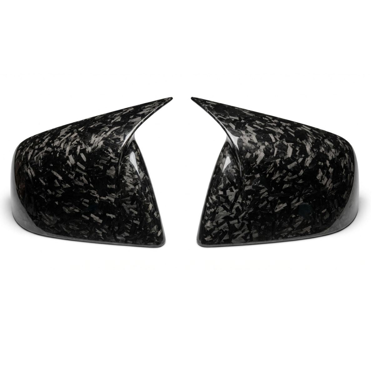 TESERY Mirror Caps for Model Y / 3 ( Sporty Style ) - Dry Carbon Fiber Exterior Mods