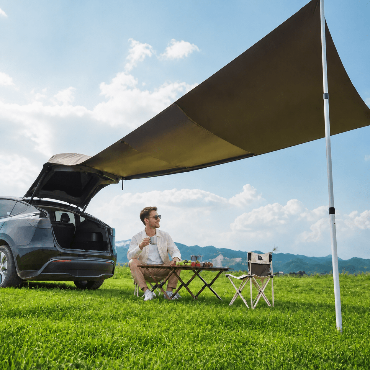 TESERY Tailgate Camping Tent for Tesla Model Y / Model Y Juniper