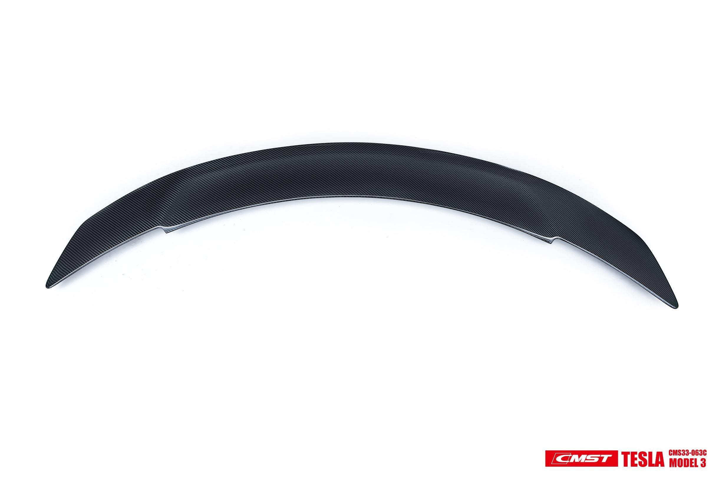 TESERY Tesla Model 3 Carbon Fiber Rear Spoiler Ver.3