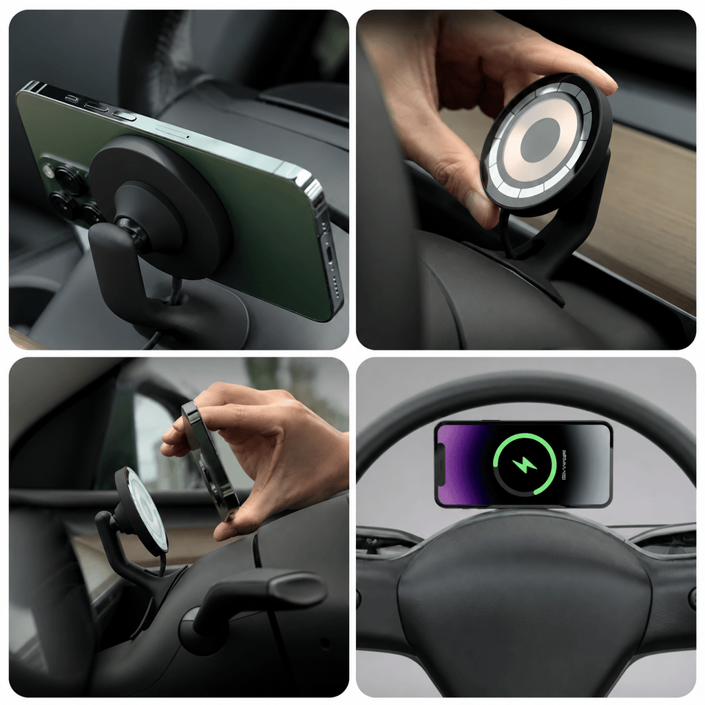 TITA Flexural - Magsafe Wireless Charging Phone Holder for Model Y/3 Highland