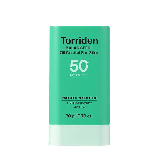Torriden Balanceful For Men Cica Oil Control Sun Stick SPF50+ PA++++ 20g