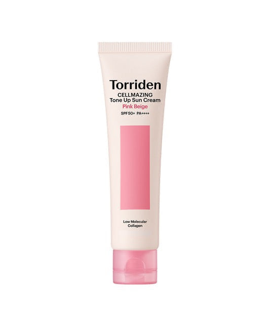 Torriden Cellmazing Pink Beige Tone Up Sun Cream SPF50+ PA++++ 60ml