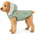 Touchdog 'Eskimo-Swag' Duck-Down Insulated Winter Dog Coat Parka