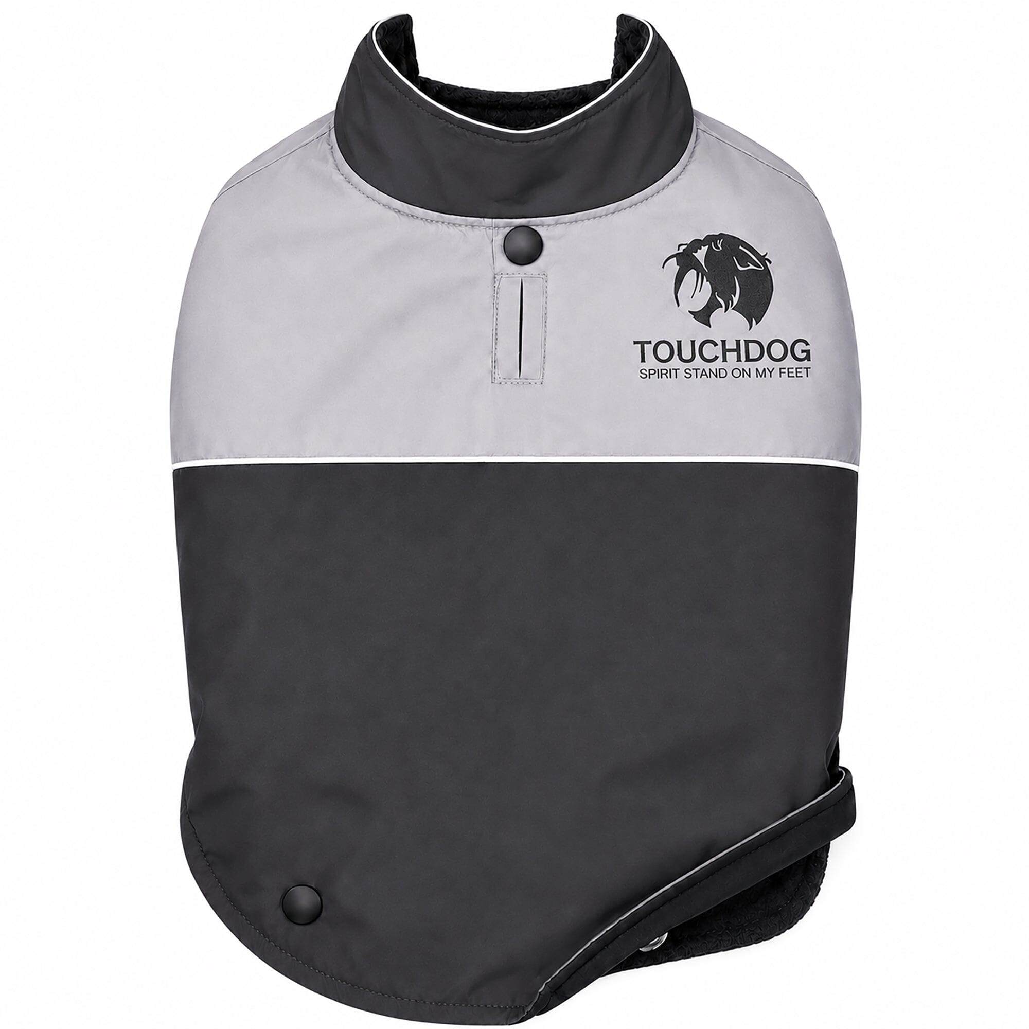 Touchdog ® Lightening-Shield 2-in-1 Dual-Removable-Layered Waterproof Dog Jacket