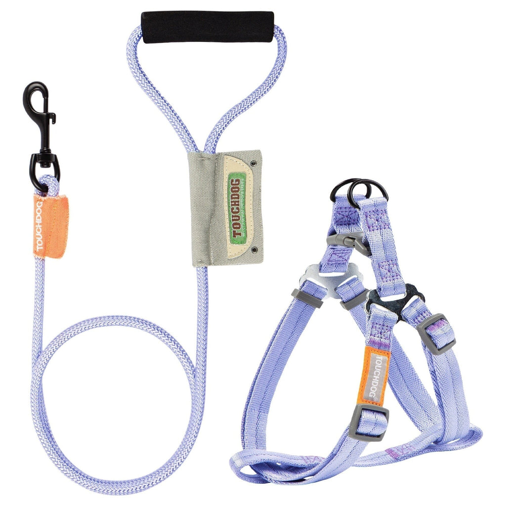 Touchdog ® 'Macaron' 2-in-1 Durable Nylon Dog Harness and Leash
