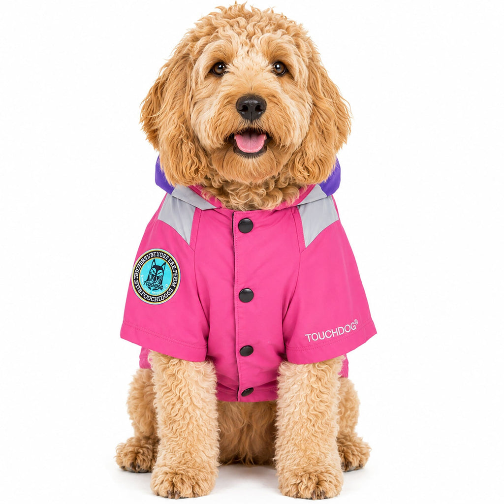 Touchdog ® 'Mount Pinnacle' Insulated Performance Retro Ski Dog Jacket