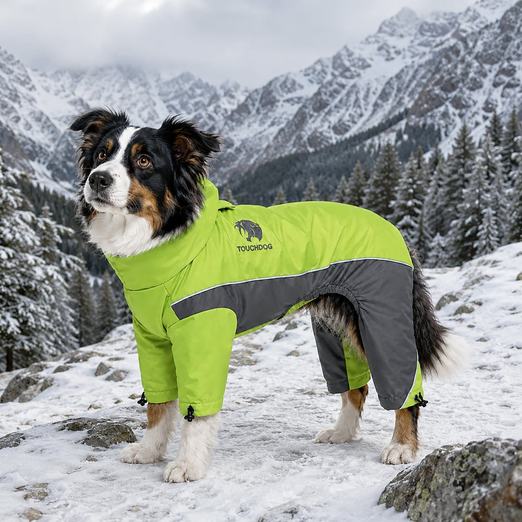 Touchdog ® Quantum-Ice Adjustable and Reflective Full-Body Winter Dog Jacket