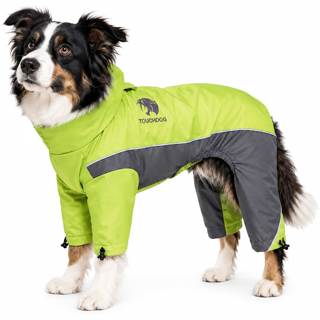 Touchdog ® Quantum-Ice Adjustable and Reflective Full-Body Winter Dog Jacket
