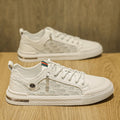 Trendy student casual sports shoes men's low cut lace up outer board shoes