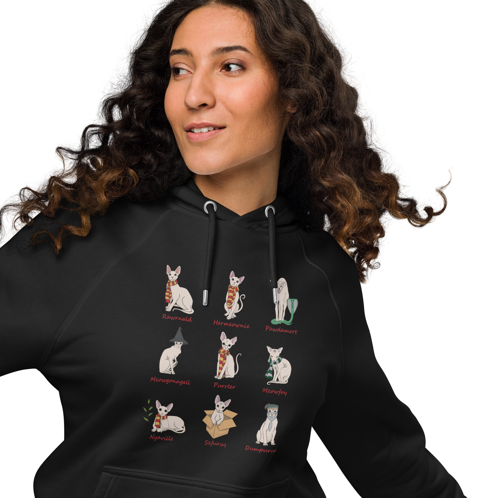 "HARRY POTTER SPHYNX" UNISEX ECO HOODIE