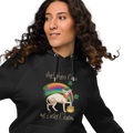 "MY SPHYNX IS MY LUCKY CHARM" WOMEN'S ECO HOODIE
