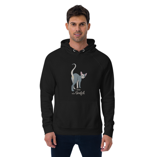 "I LOVE SPHYNX STARFISH" UNISEX ECO HOODIE