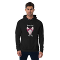 "NEVER A BAD HAIR DAY" UNISEX ECO HOODIE