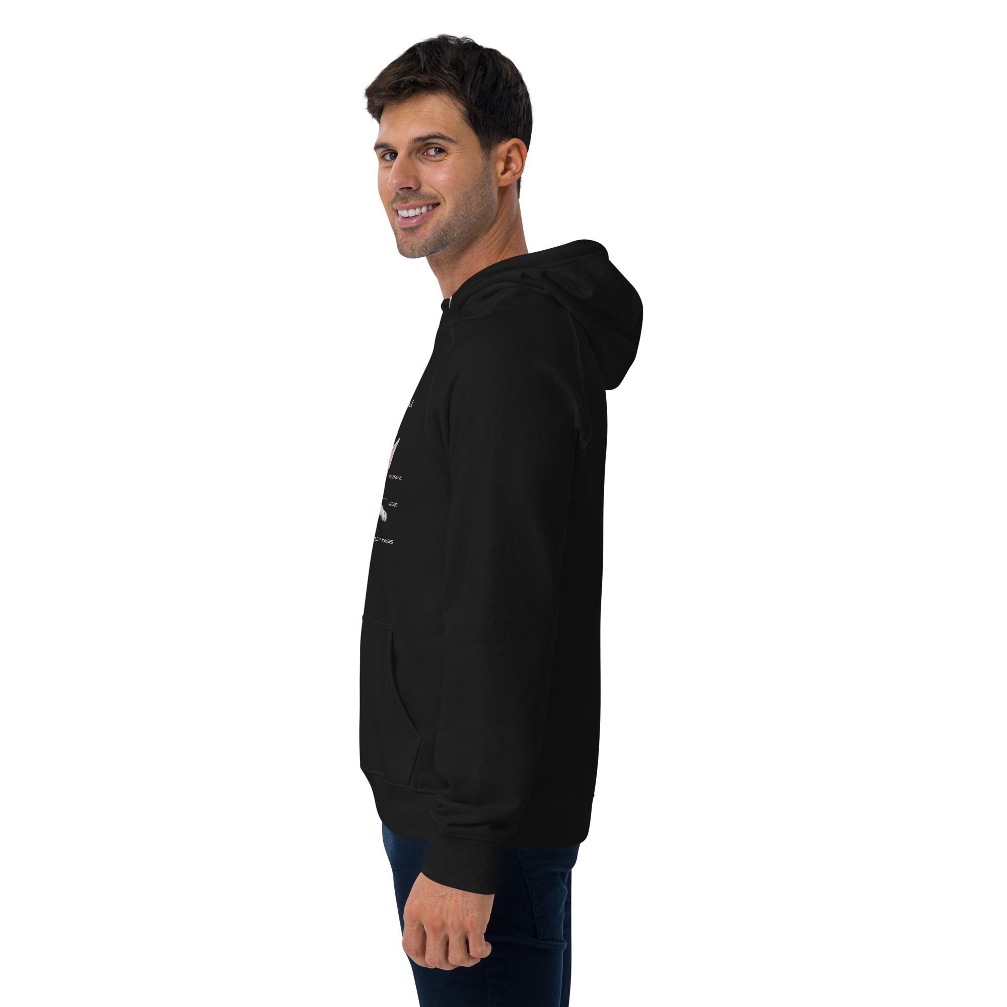 "ANATOMY OF A SPHYNX" UNISEX ECO HOODIE