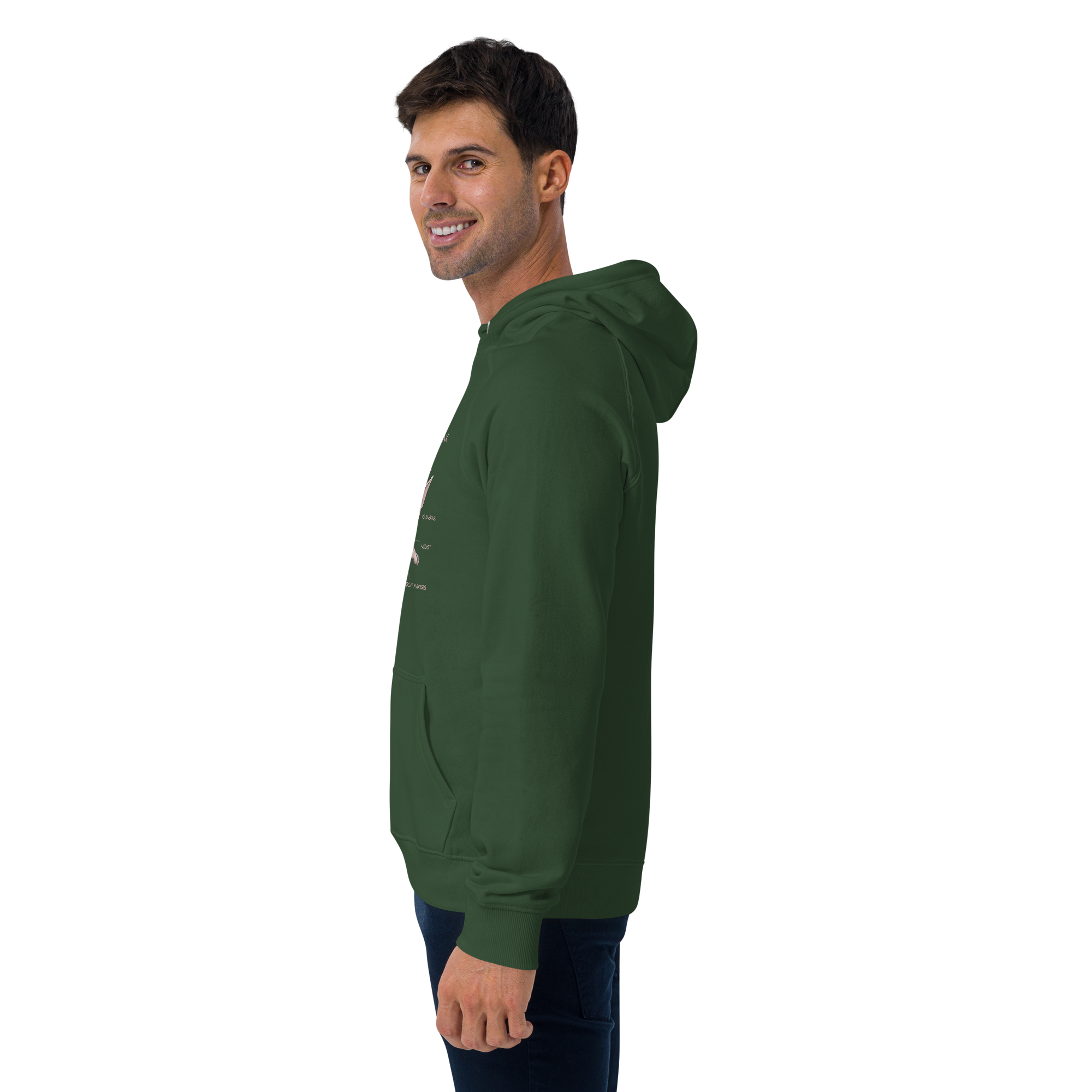 "ANATOMY OF A SPHYNX" UNISEX ECO HOODIE