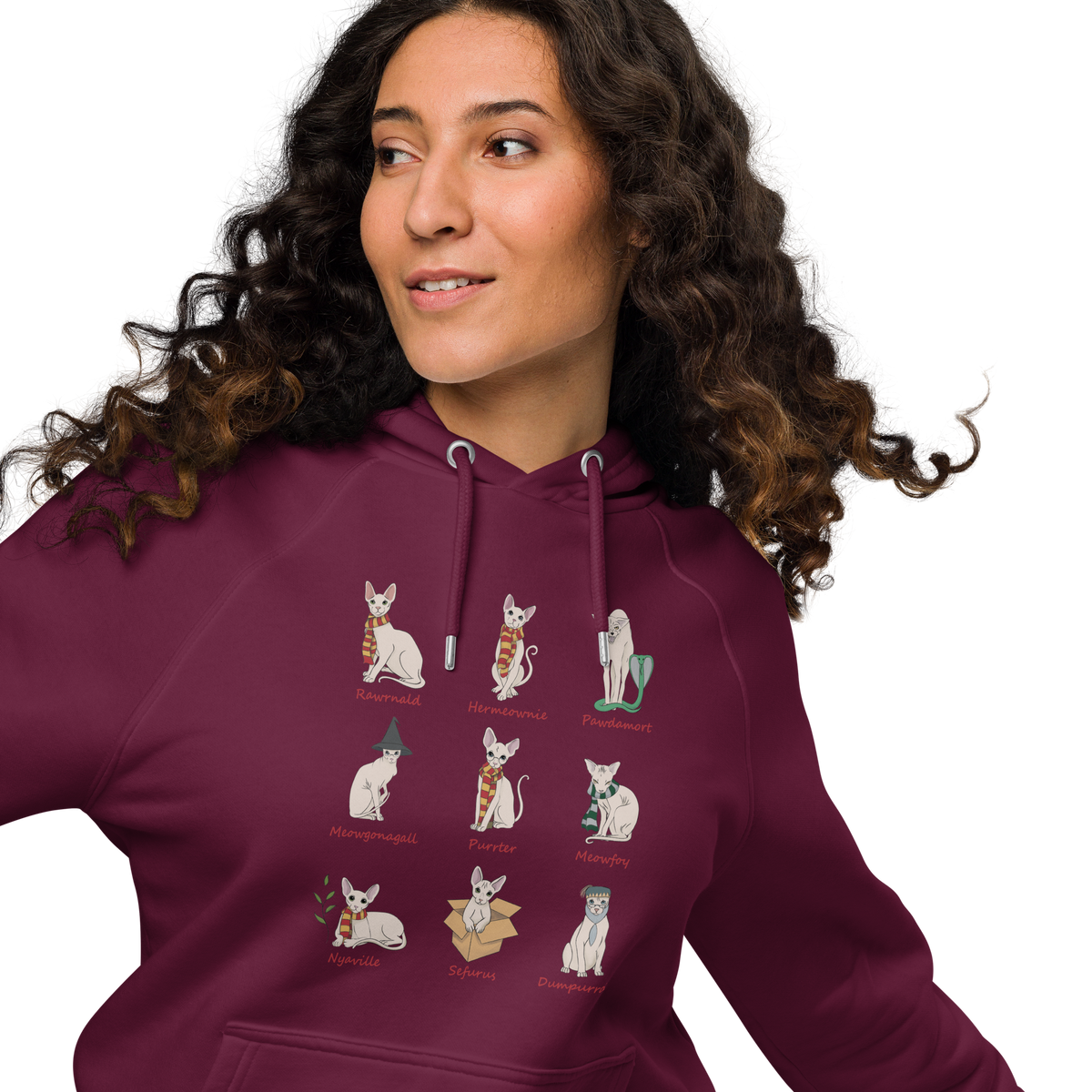 "HARRY POTTER SPHYNX" UNISEX ECO HOODIE