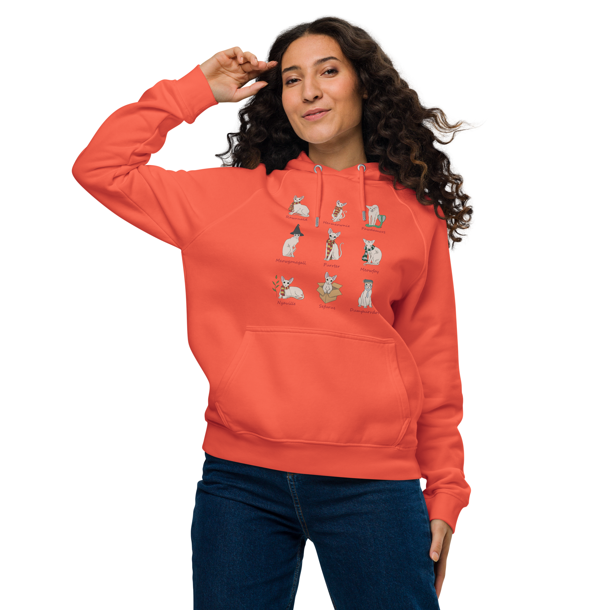 "HARRY POTTER SPHYNX" UNISEX ECO HOODIE