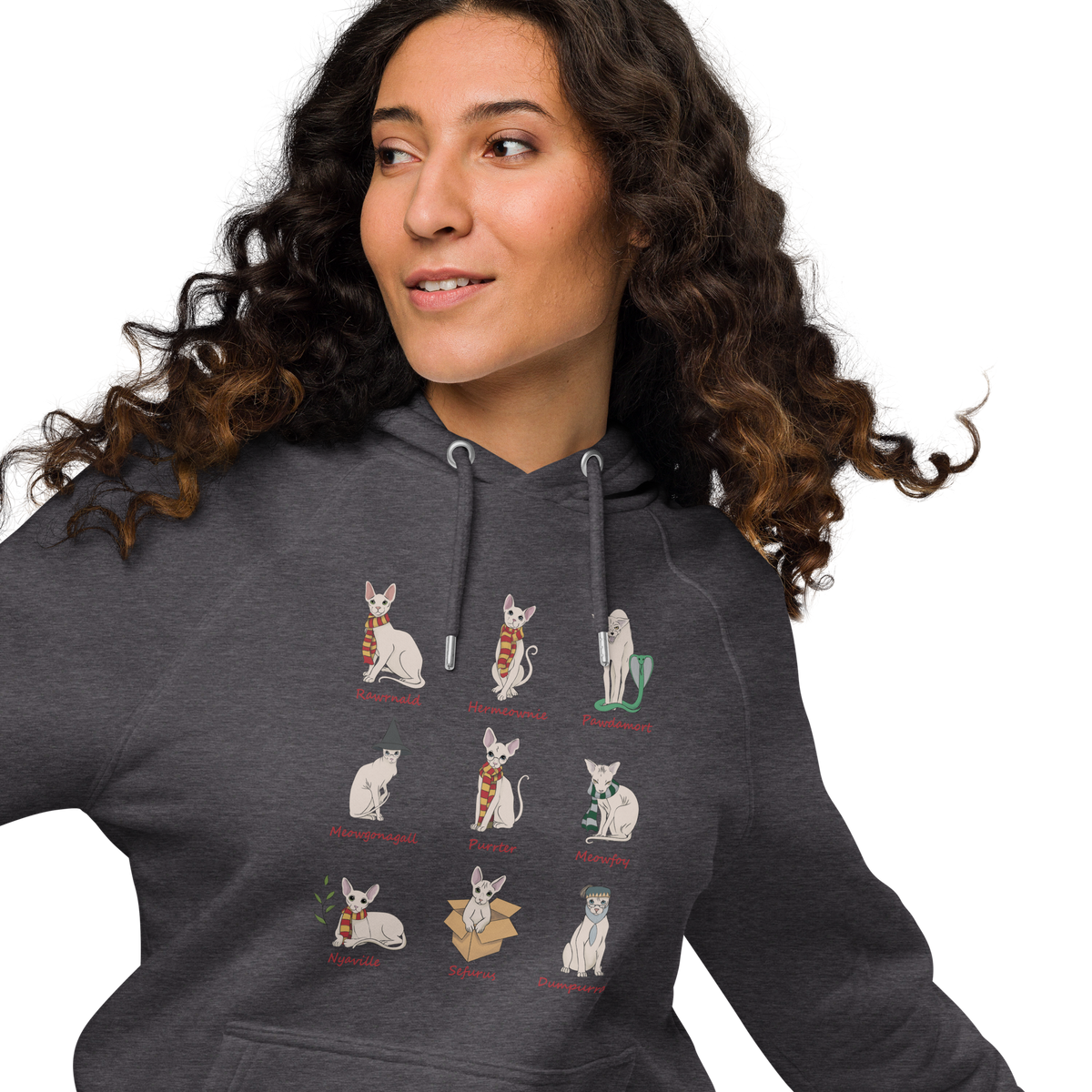 "HARRY POTTER SPHYNX" UNISEX ECO HOODIE