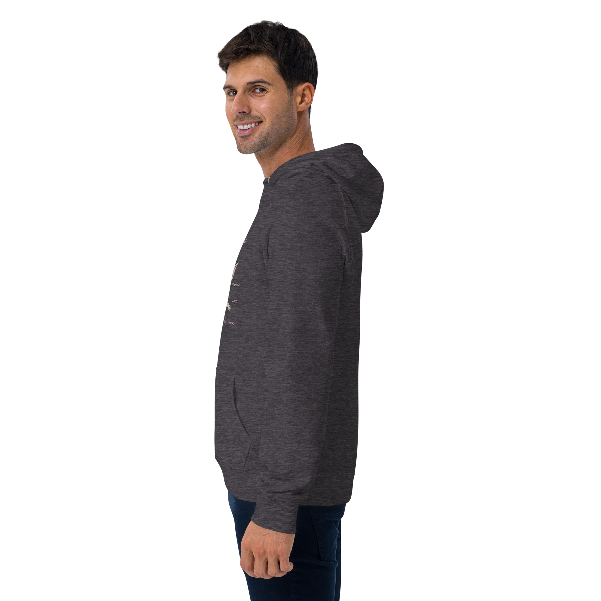 "ANATOMY OF A SPHYNX" UNISEX ECO HOODIE