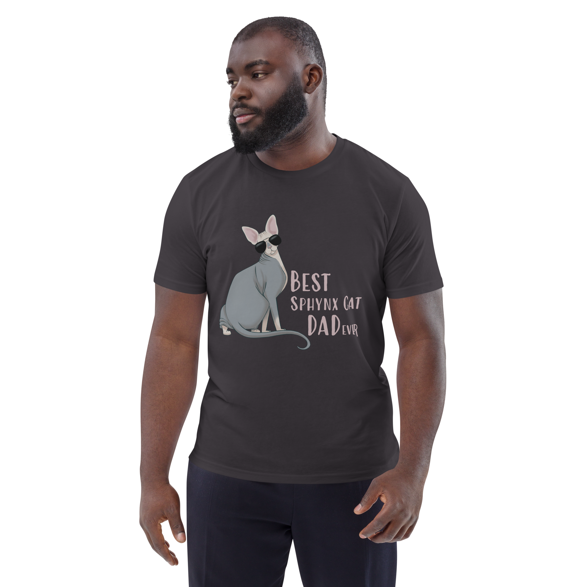"BEST SPHYNX CAT DAD" UNISEX ECO TEE