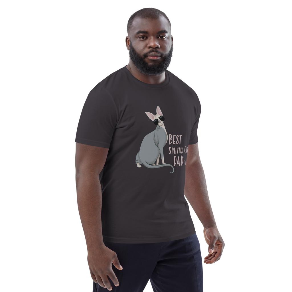 "BEST SPHYNX CAT DAD" UNISEX ECO TEE