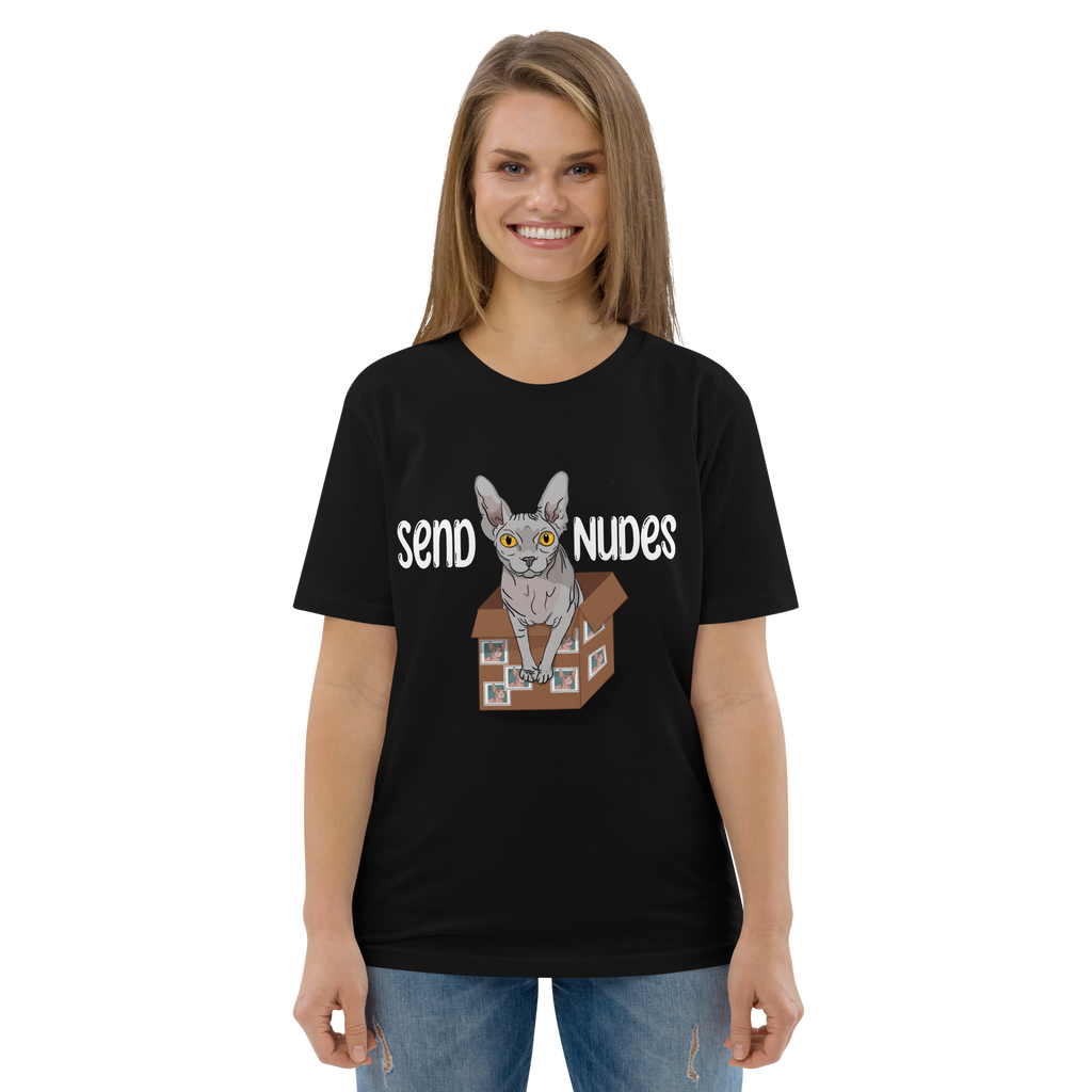"SEND NUDES" UNISEX ECO TEE