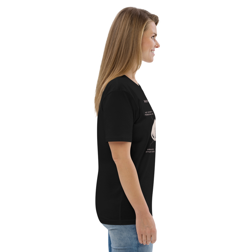 "ANATOMY OF A SPHYNX" UNISEX ORGANIC TEE