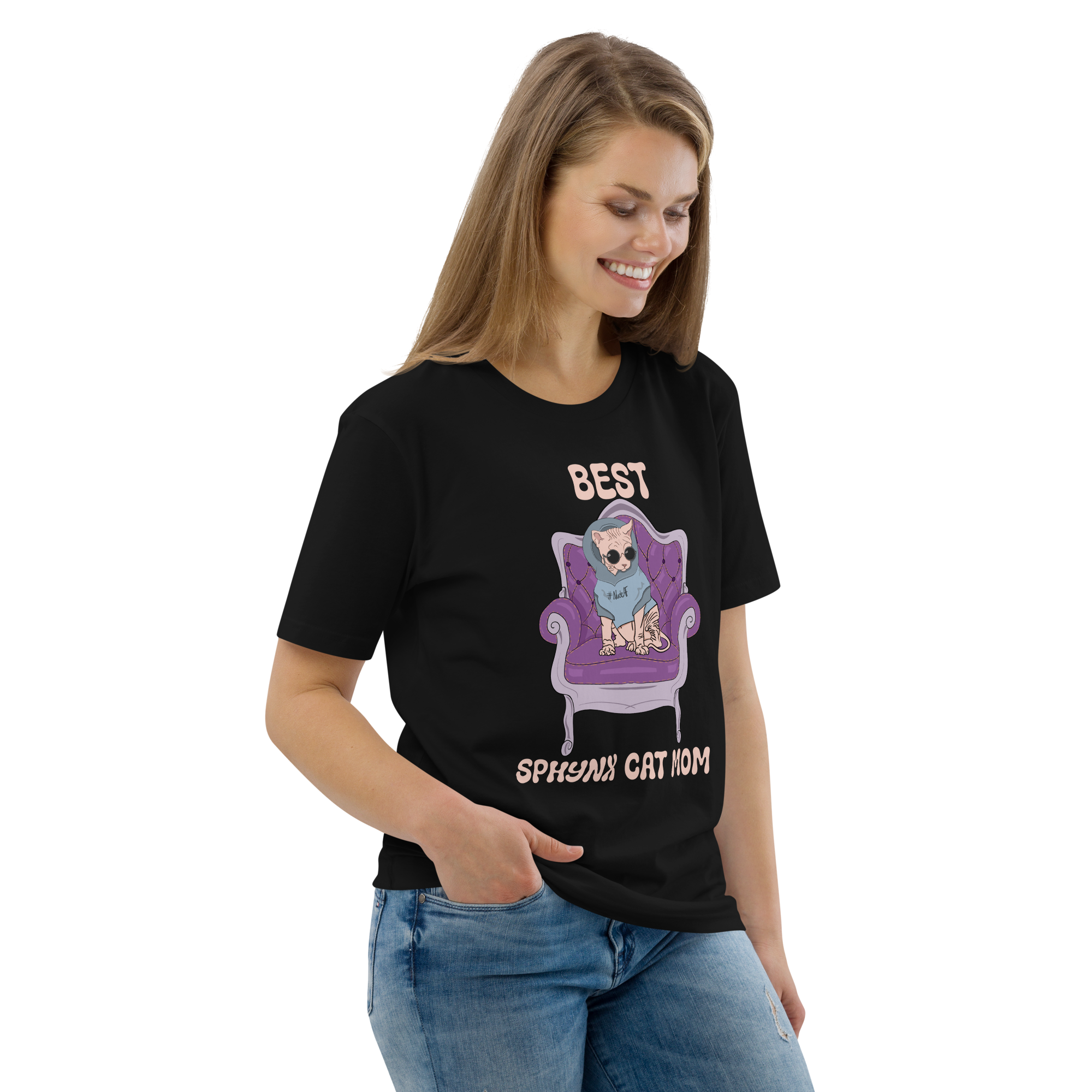 "BEST SPHYNX CAT MOM" ECO TEE