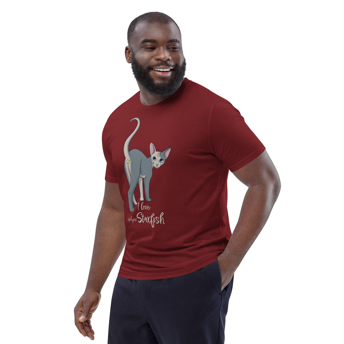 "I LOVE SPHYNX STARFISH" UNISEX ECO TEE