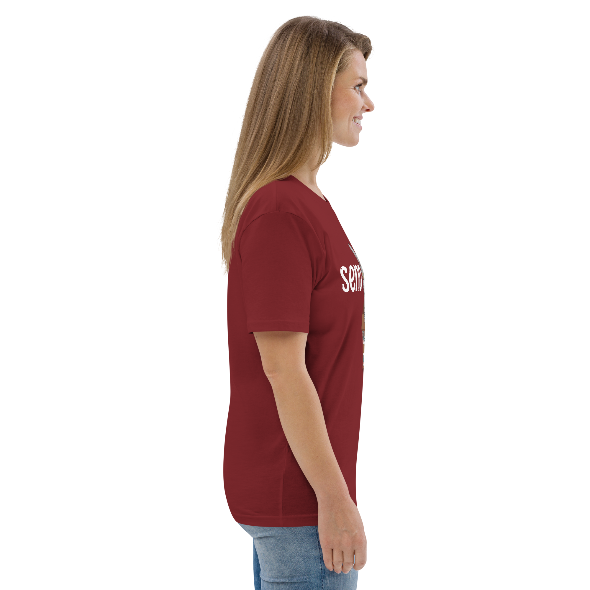 "SEND NUDES" UNISEX ECO TEE