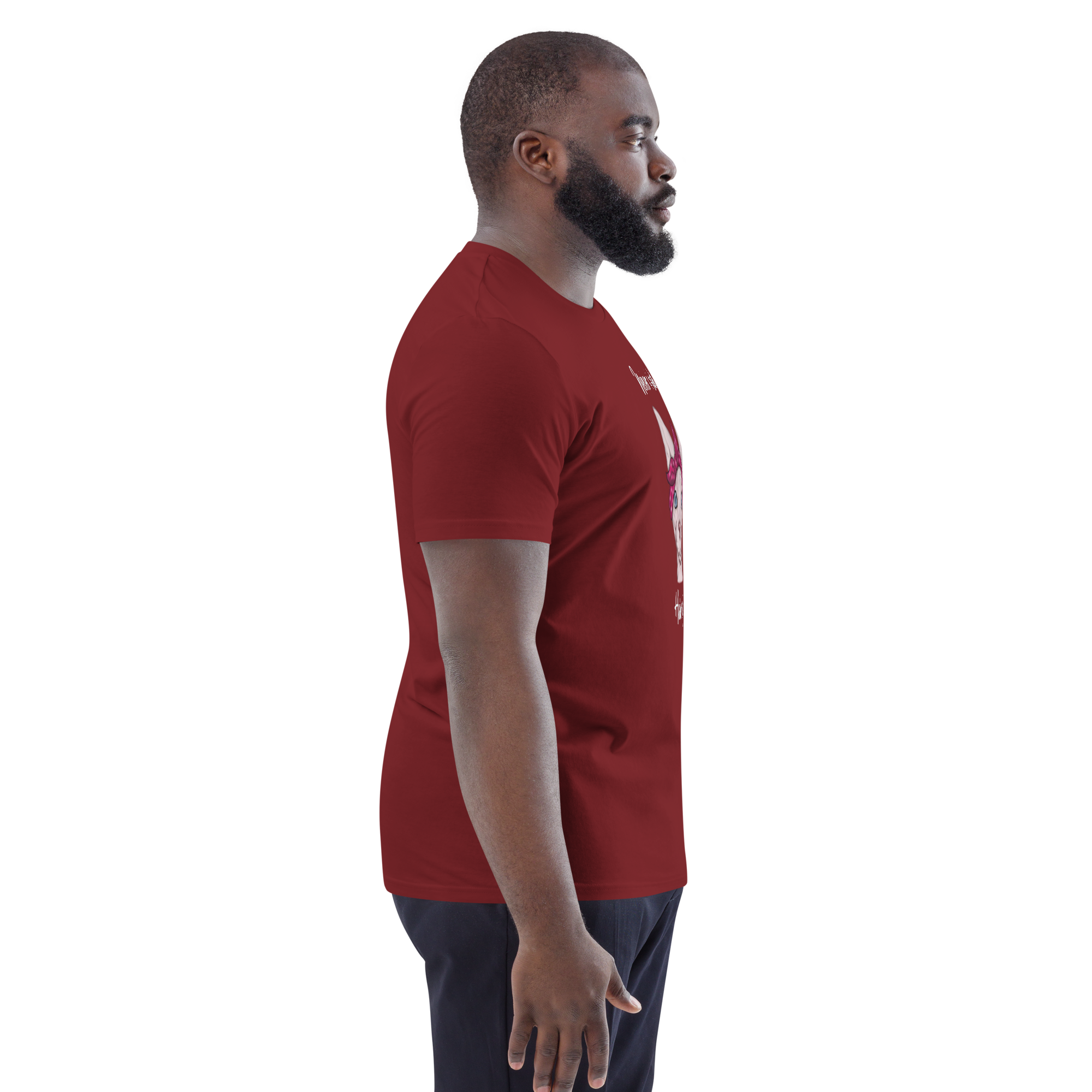 "NEVER A BAD HAIR DAY" UNISEX ECO TEE