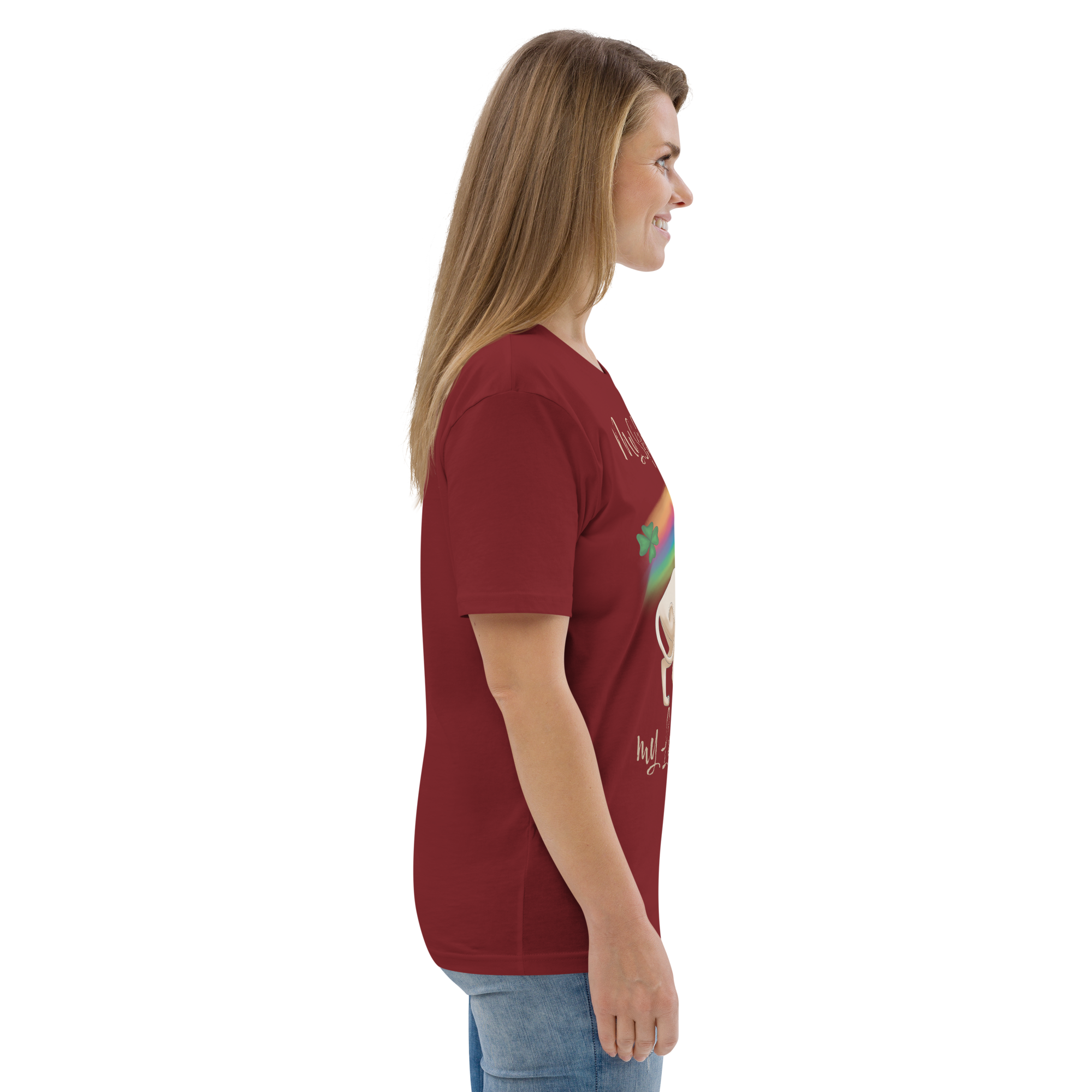 "MY SPHYNX CAT IS MY LUCKY CHARM" - UNISEX TEE