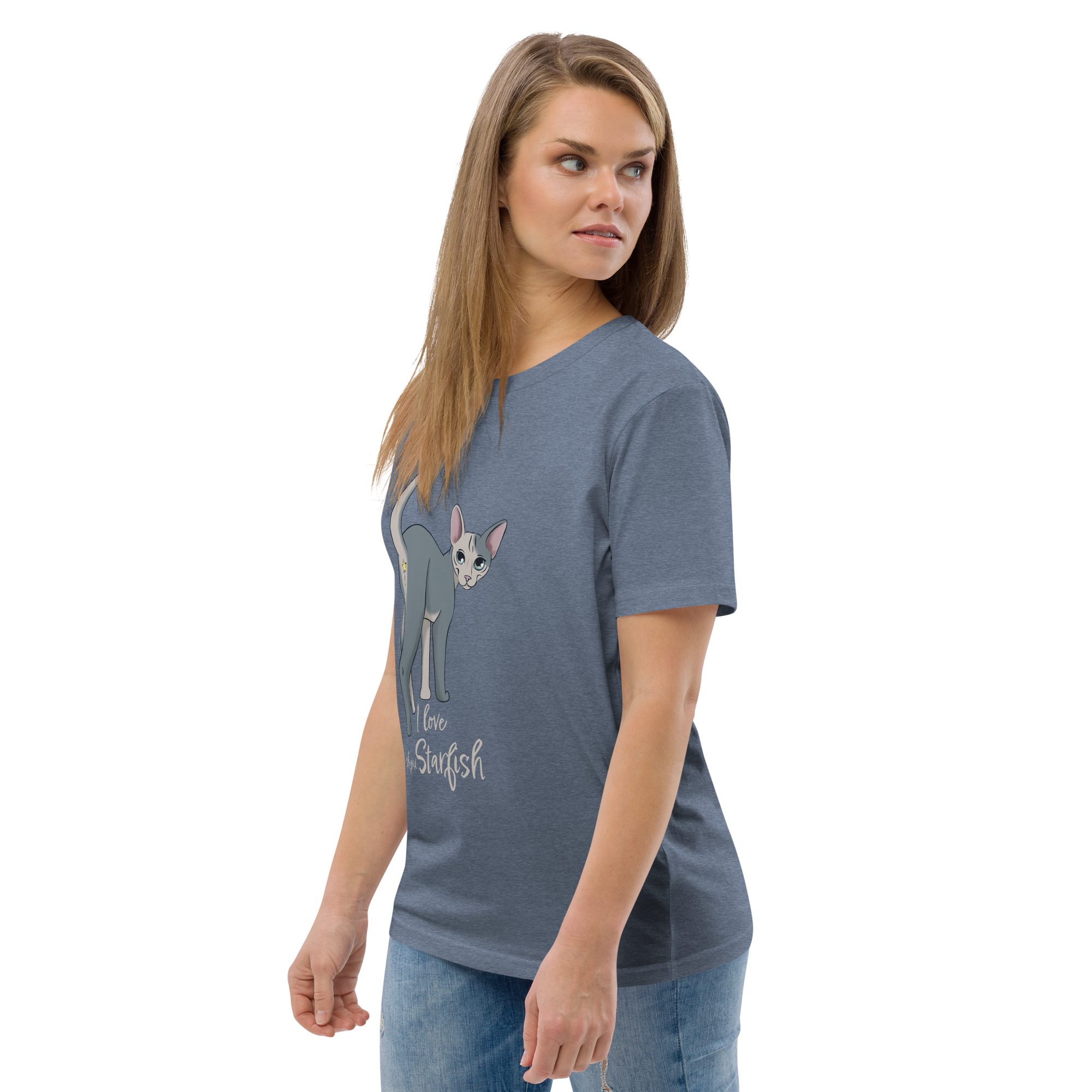 "I LOVE SPHYNX STARFISH" UNISEX ECO TEE