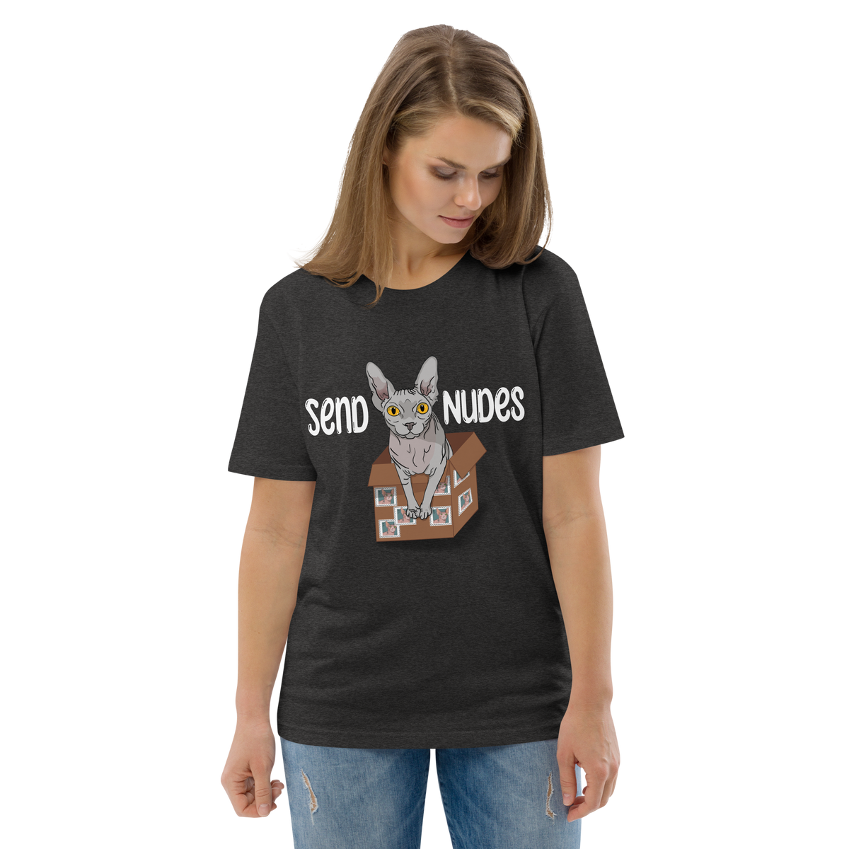 "SEND NUDES" UNISEX ECO TEE